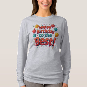 T-shirt Vintage Motivational Joyeux voeux d'anniversaire