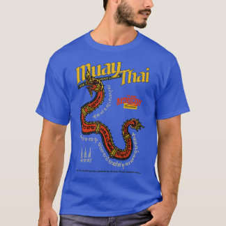 T-shirt Vintage Muay Thai Sak Yant Serpent