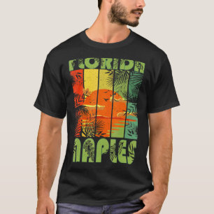 T-shirt Vintage Naples Florida Island Beach Vacances