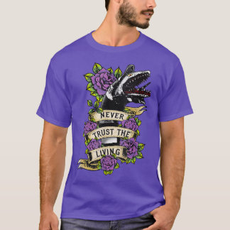 T-shirt Vintage Ne jamais faire confiance aux vivants