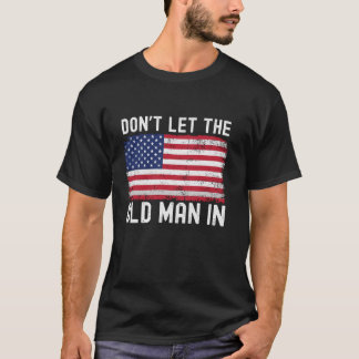 T-shirt Vintage Ne laissez pas le vieil homme dans le drap