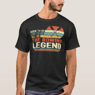 T-shirt Vintage Né Pour Être Vivant À Être Mourra Le Trico