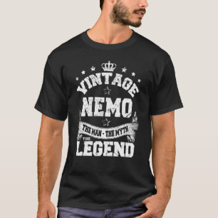 T-shirt Vintage Nemo L'Homme Mythe Légende Grand-père