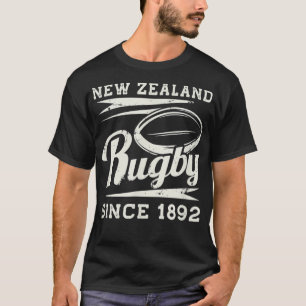 T-shirt Vintage New Zealand Rugby Since 1892 