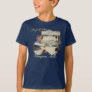T-shirt Vintage Niagara Falls Summer Kids Shirt