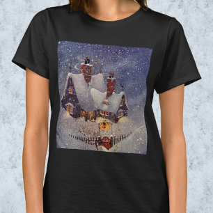 T-shirt Vintage Noël, Atelier du Père Noël Pôle Nord