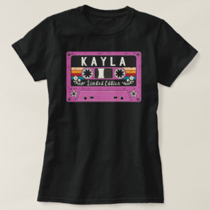 T-shirt vintage Nom Kayla