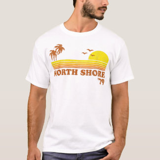 T-shirt Vintage North Shore Hawaii Beach les années 70 de 