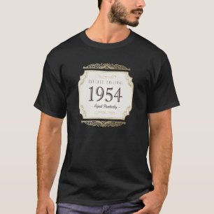 T-shirt Vintage Original vieilli Parfaitement Né en 1954 6
