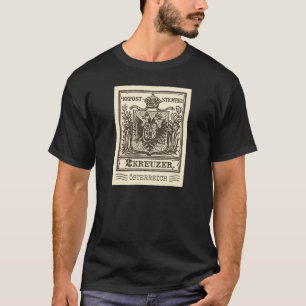T-shirt Vintage Österreich Habsburger Briefmarke