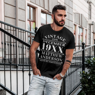 T-shirt Vintage personnalisé à la perfection