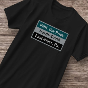 T-shirt Vintage Philadelphie Sports Thème