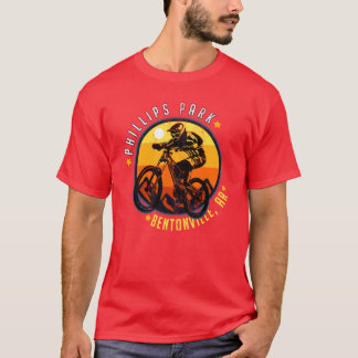 T-shirt Vintage Phillips Park Bentonville Arkansas montagn