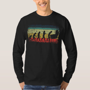 T-shirt Vintage Pinball Evolution Pinball Player