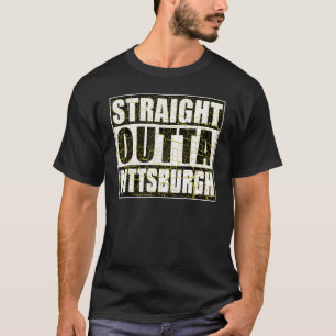 T-shirt Vintage Pittsburgh Straight Outta Pittsburgh Homet