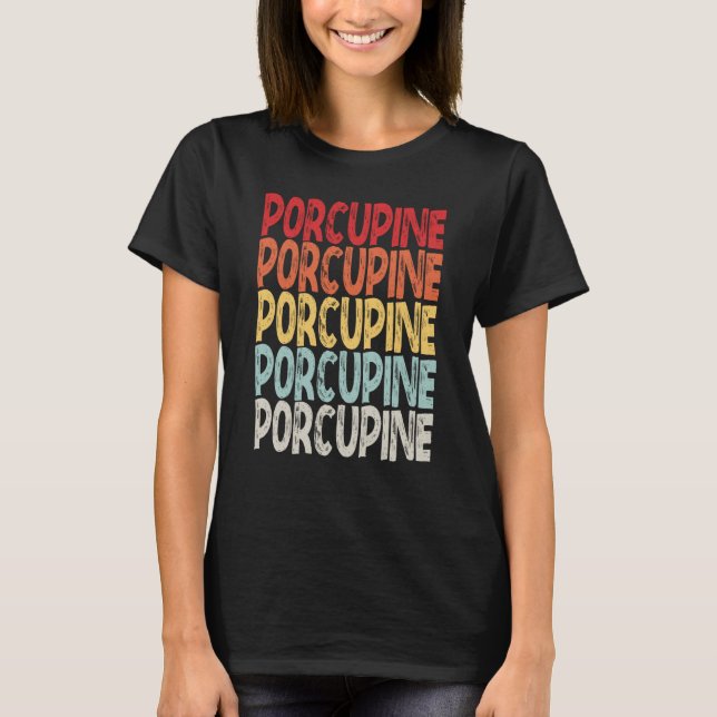 T-shirt vintage Porcupine (Devant)