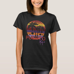 T-shirt Vintage Porto Rico Summer Beach