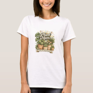 T-Shirt Vintage pour Maman de Plantes Amateur de B