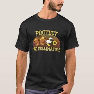 T-shirt Vintage Protéger les pollinisateurs péraculture be