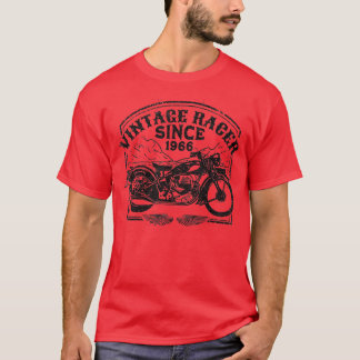 T-shirt Vintage Racer depuis 1966 Retro Motorbike Motorcyc