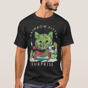T-shirt Vintage Rainbow Kitten Surprise