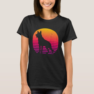 T-shirt Vintage Retro 80's Style berger allemand