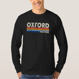 T-shirt Vintage Rétro Années 70 80 Style Ville natale d'Ox