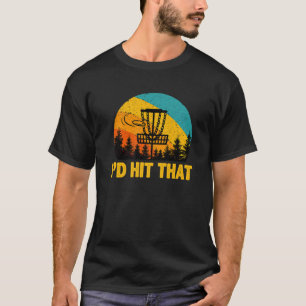 T-shirt Vintage Retro Disque Golf Frisbee Drôle Cadeaux Cl