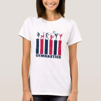 Vintage Retro Girl Gymnast exécuter Gymnastic Tric
