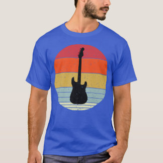 T-shirt Vintage Retro Guitare Premium