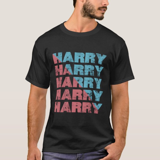 T-shirt Vintage Retro Harry (Devant)