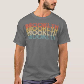 T-shirt Vintage Retro les années 70 Brooklyn NY Souvenir T