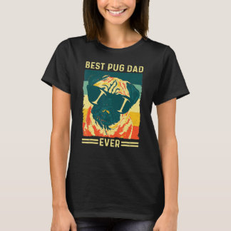 T-shirt Vintage Retro Meilleur Carlin Papa Jamais Fête des