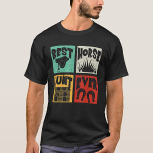 T-shirt Vintage Retro Meilleur Chaussure Mignonne Tante Ev