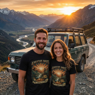 T-shirt Vintage Retro Mountain | Camping Hiking Outdoor