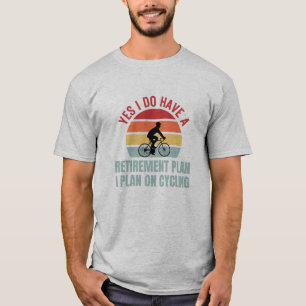 T-shirt Vintage Rétro Oui J'Ai Un Régime De Retraite