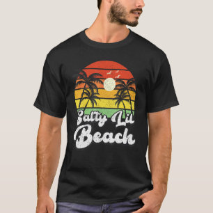 T-shirt Vintage Rétro Palm Tree Vacances été Salty Lil
