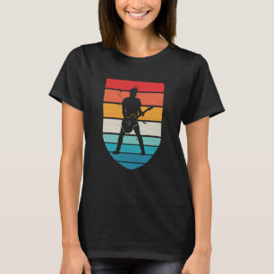 T-shirt Vintage Retro Rock & Roll Musique et Guitare