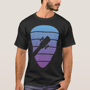 T-shirt Vintage Retro Rock & Roll Musique et Guitare Lover