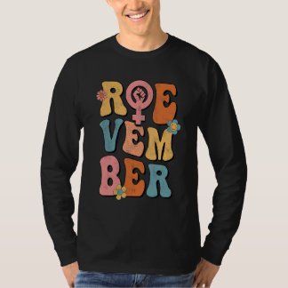 T-shirt Vintage Retro Roevember Novembre Feminist