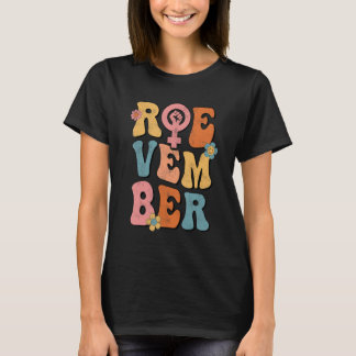 T-shirt Vintage Retro Roevember Novembre Feminist