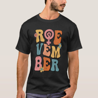 T-shirt Vintage Retro Roevember Novembre Feminist