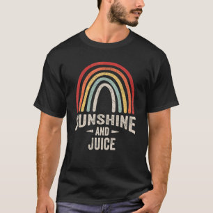 T-shirt Vintage Retro Sunshine Et Jus Été 4