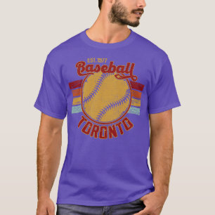 T-shirt Vintage Retro Toronto Baseball Est 1977 Baseball L