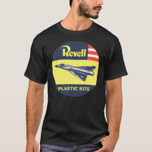 T-shirt Vintage Revelle en plastique Kit Decal Fighter Pla