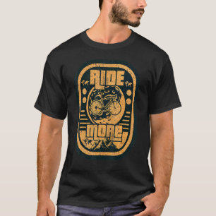 T-shirt Vintage Ride Plus Vélo
