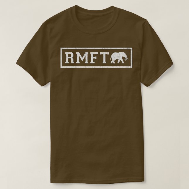 T-shirt Vintage RMFT foncé (Design devant)