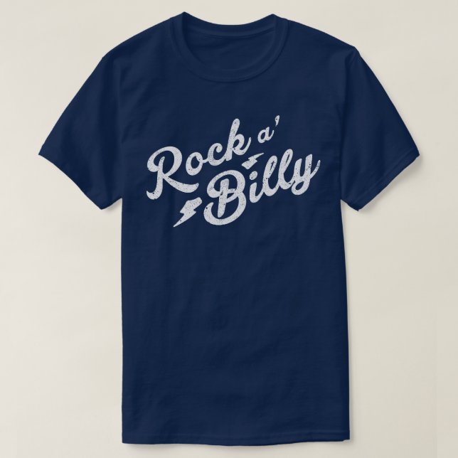 T-shirt Vintage Rockabilly (Design devant)