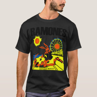 T-shirt Vintage Rockaway Beach 1988