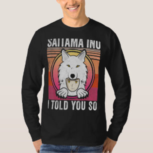 T-shirt Vintage Saitama Inu Coin Je T'Ai Dit Alors Crypto 
